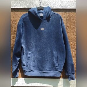 Vans Lizzie Armanto Fleece Hoodie in Dress Blues Women's Small